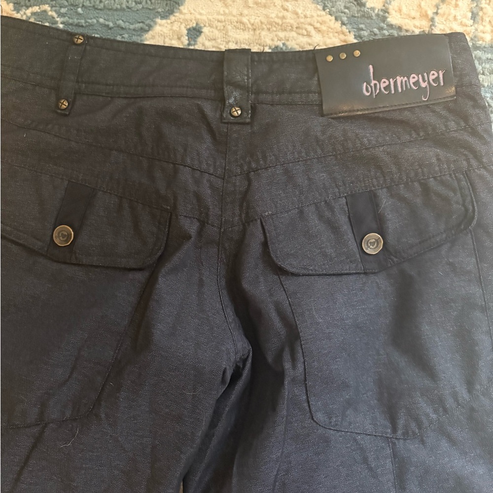 Obermeyer Women's Ski Snowboard pants charcoal size 4 - Picture 6 of 7